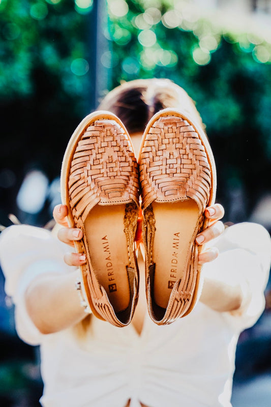 Mexican Huarache Sandals - Boho- Hippie - Vintage